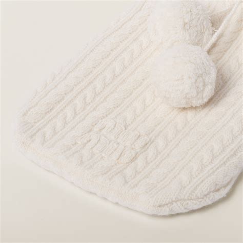 miu miu hot water bottle|White Hot Water Bottle With Wool And Cashmere Cover .